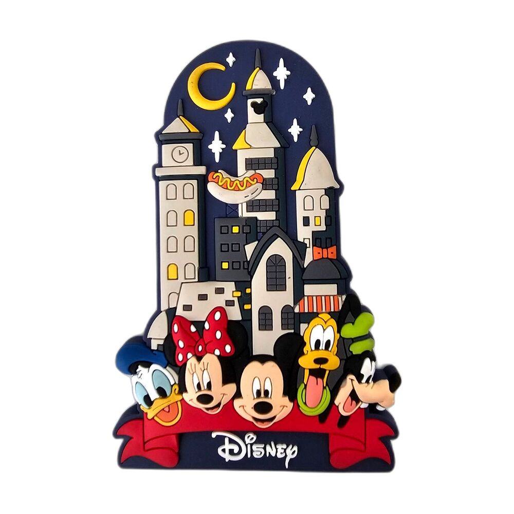 Disney Characters NEW Rubber Fridge Magnet